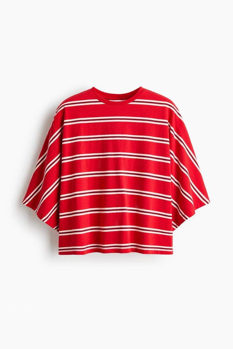 Oversized cotton top