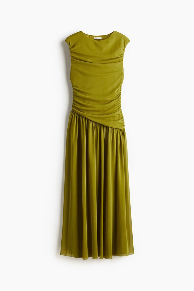 Draped dress
