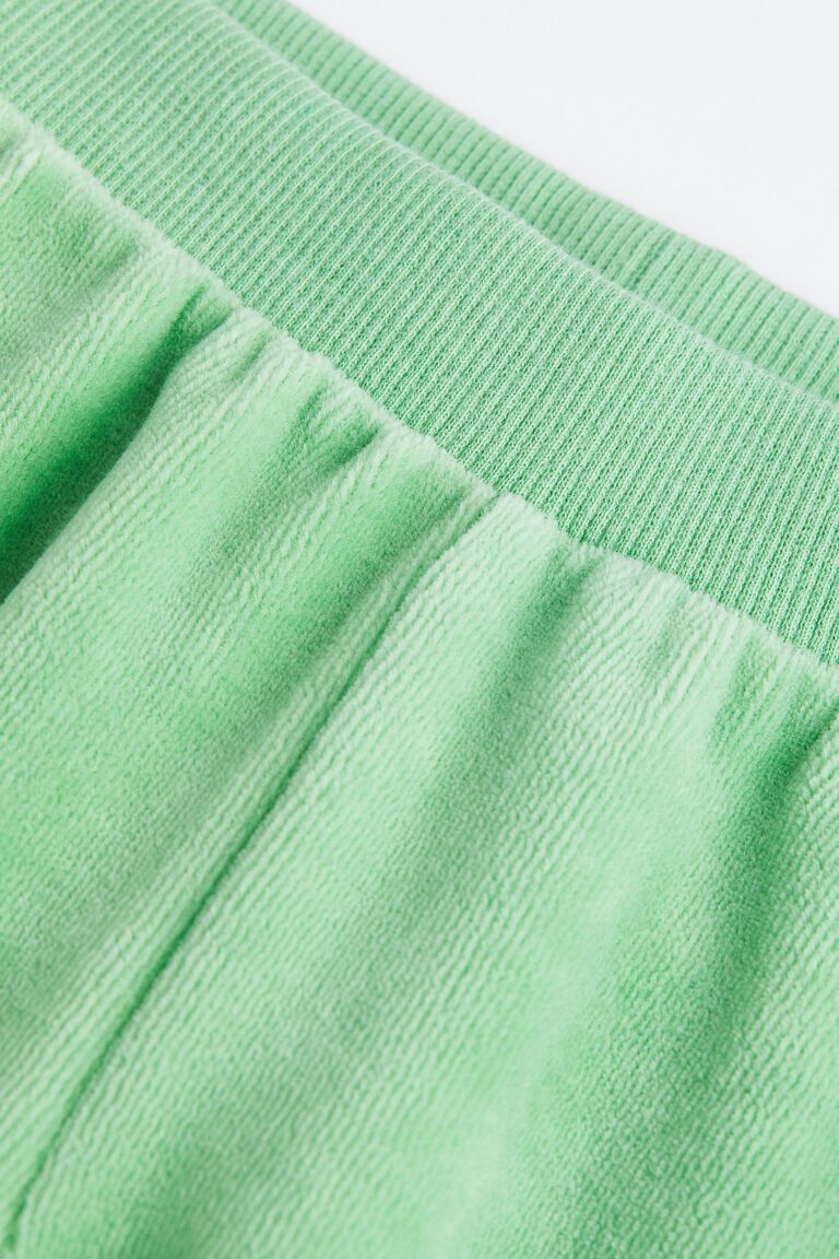 Velour joggers