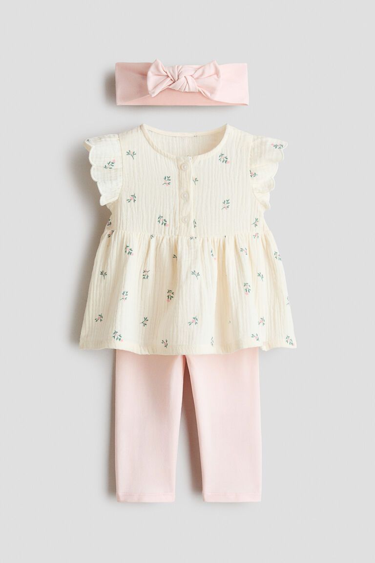 3-piece cotton set