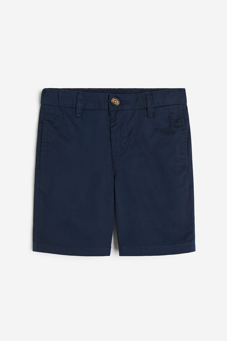 Cotton chino shorts