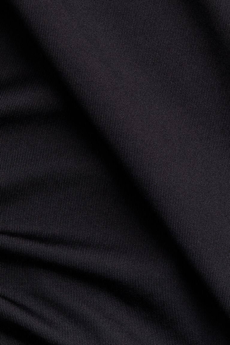 Draped one-shoulder top
