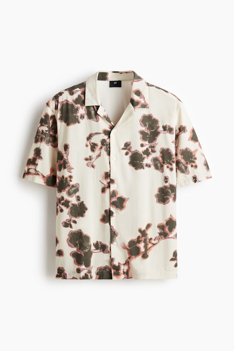Regular Fit Patterned resort shirt