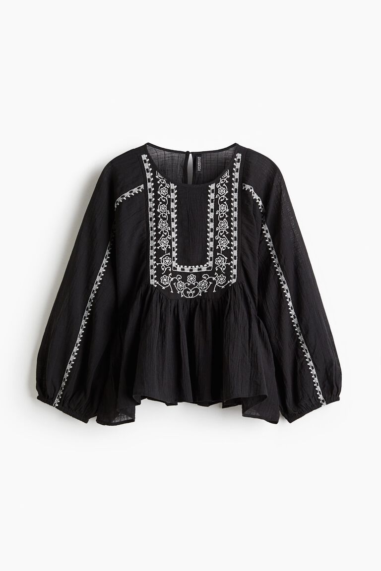 Embroidered blouse