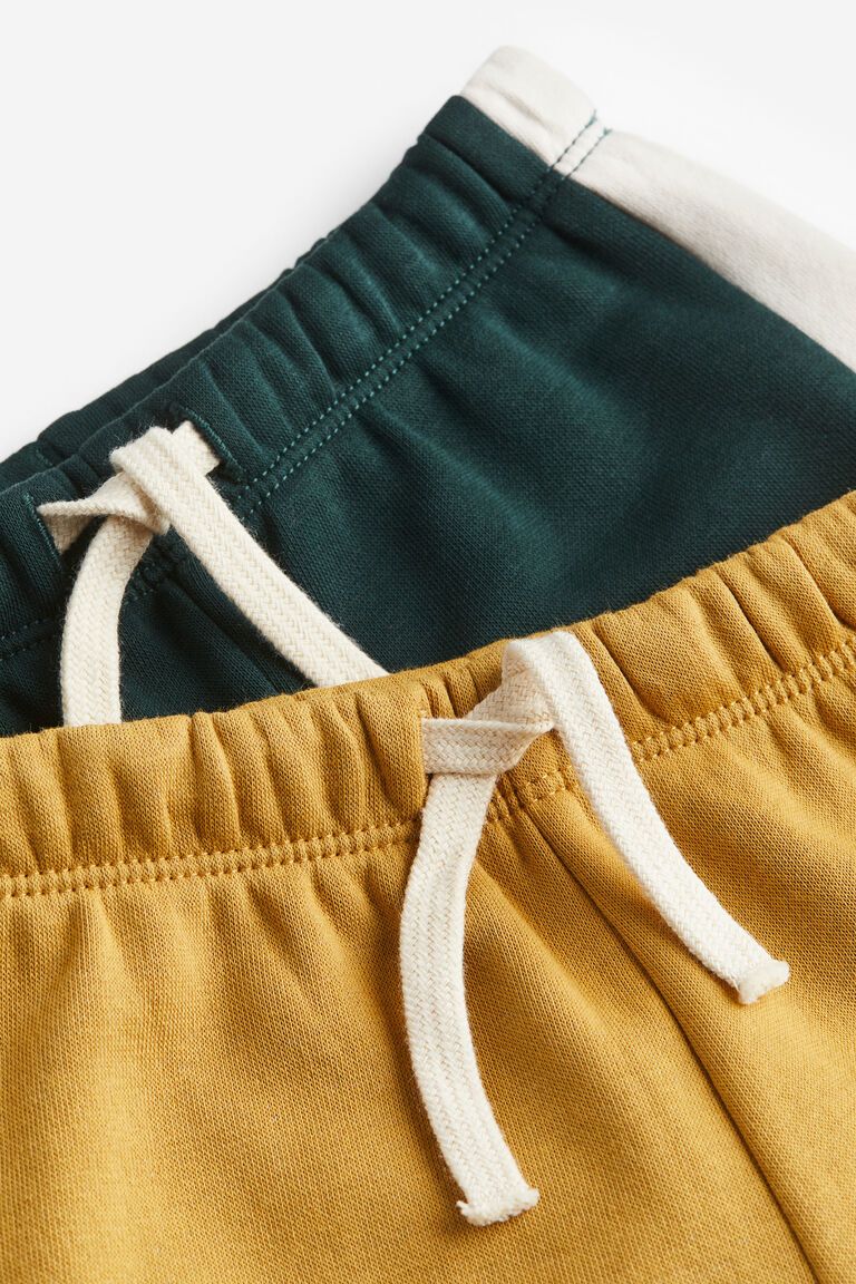 2-pack cotton joggers