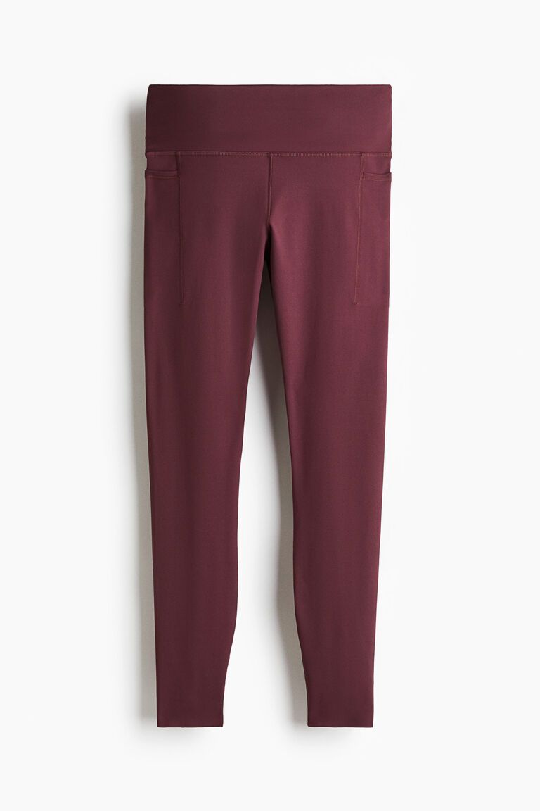 Pocket-detail sports leggings with DryMove™