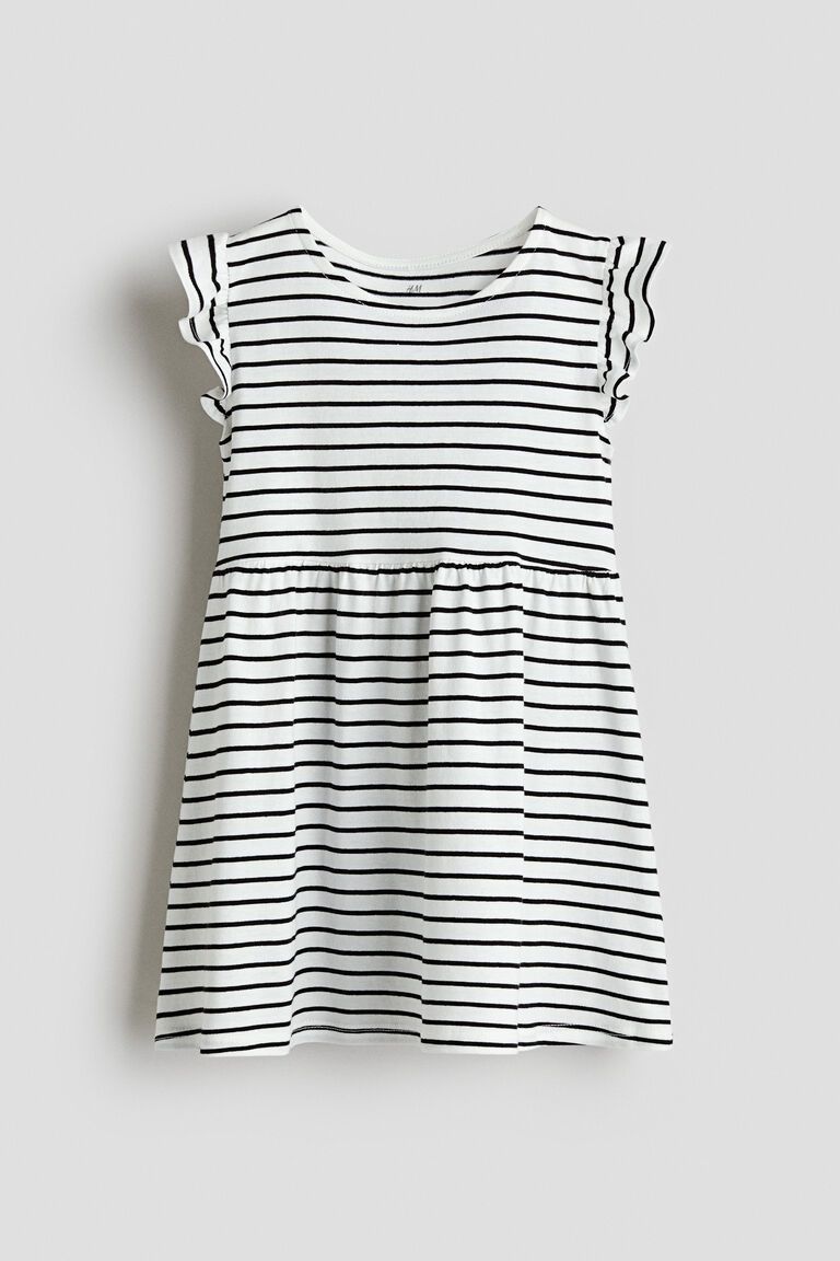 Printed cotton dress