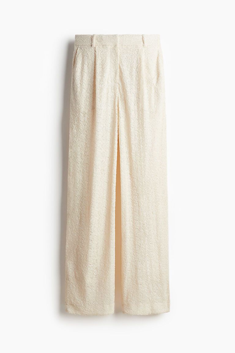 Sequined trousers