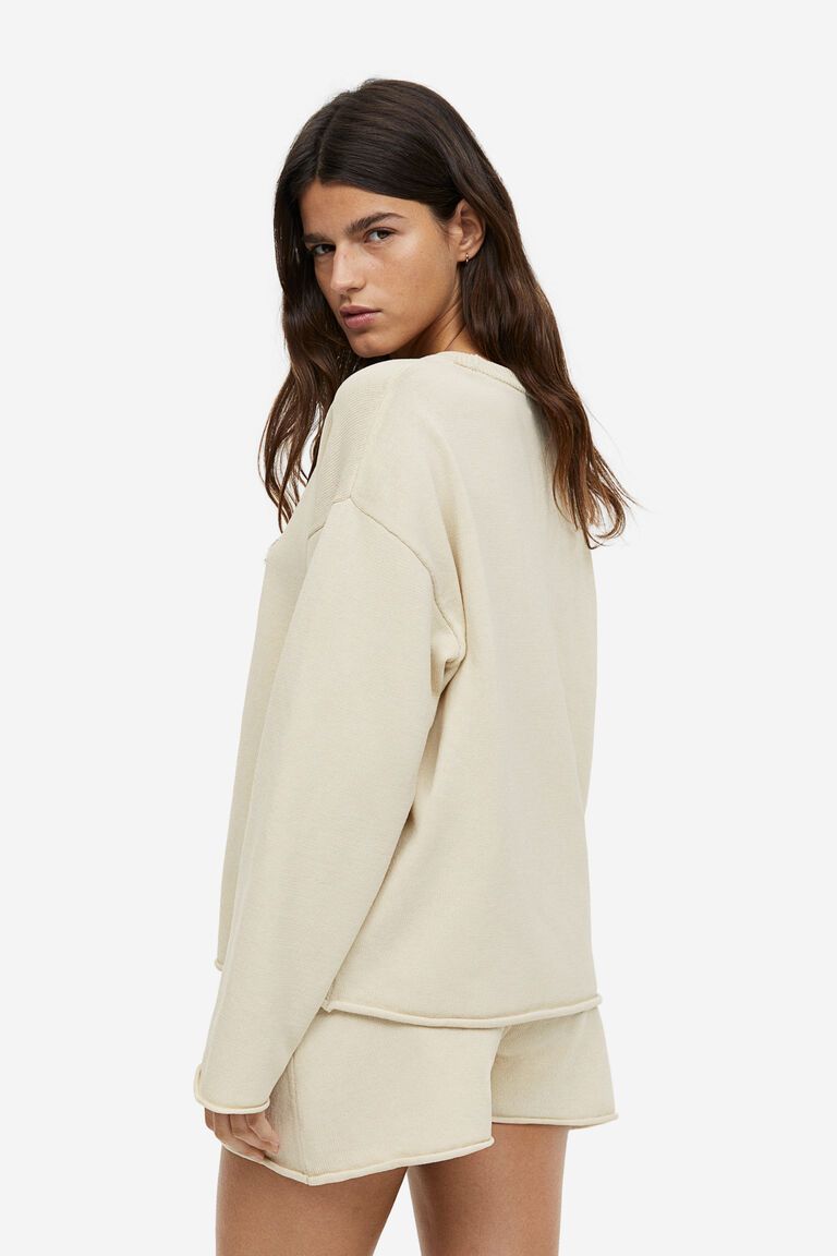 Fine-knit jumper