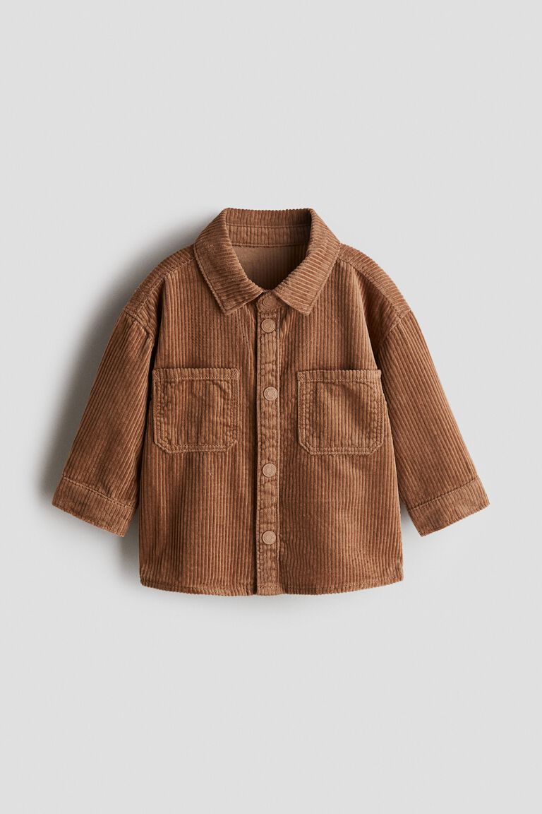 Cotton corduroy shirt
