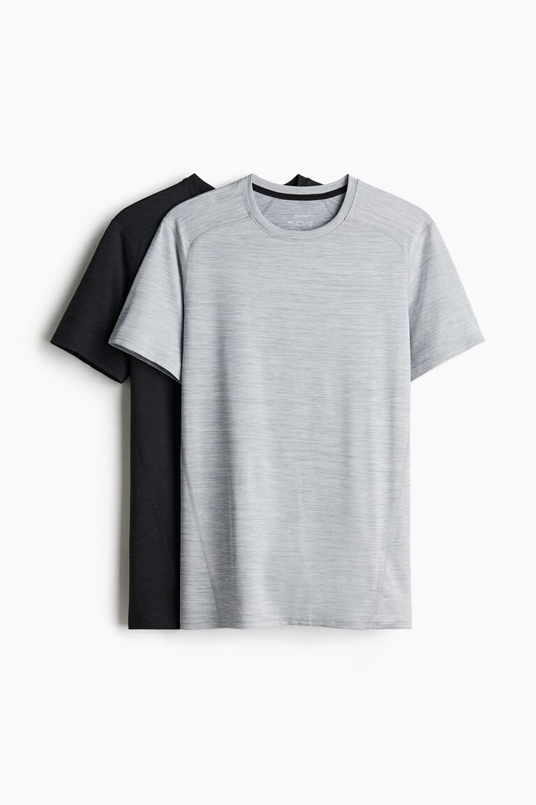 2-pack Muscle Fit sports tops with DryMove™