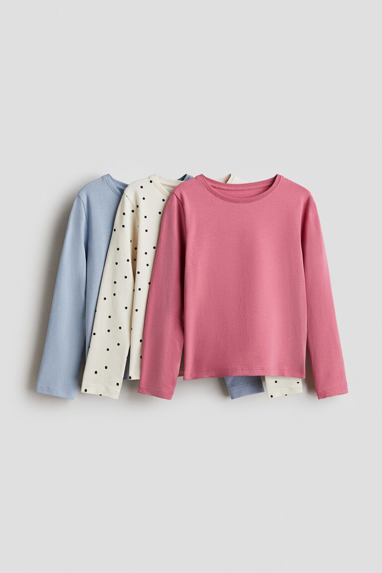 3-pack long-sleeved tops