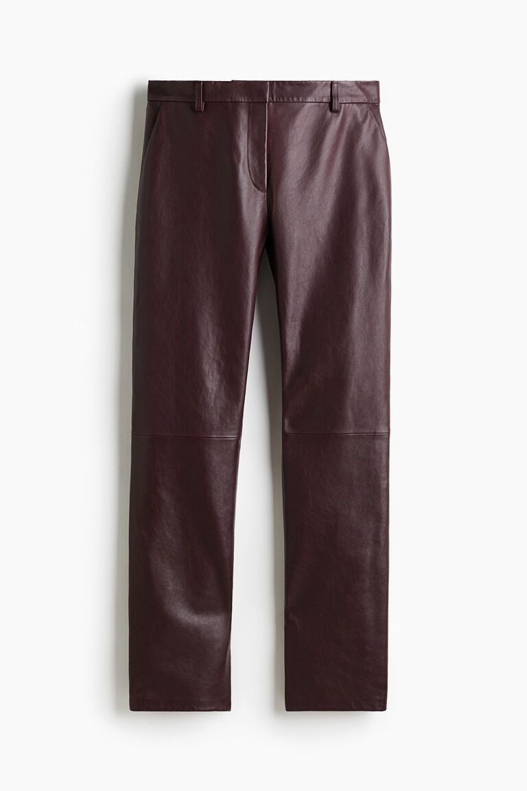 Leather trousers