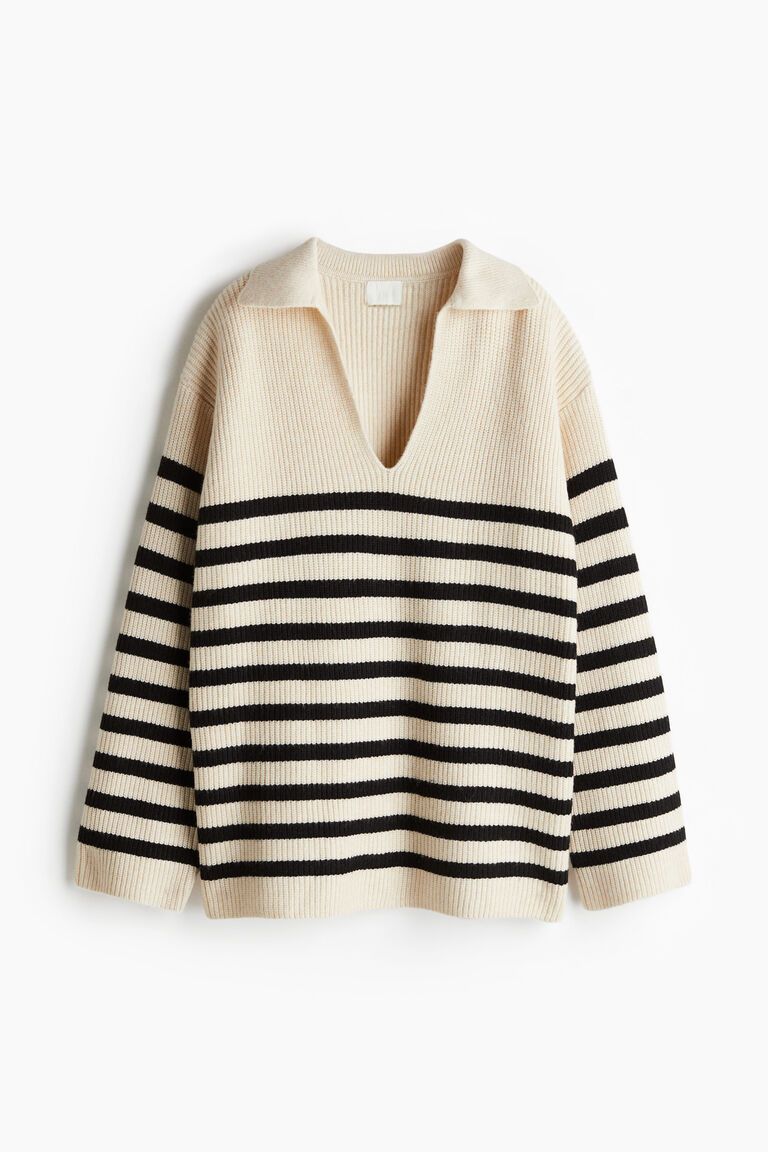 Collared jumper