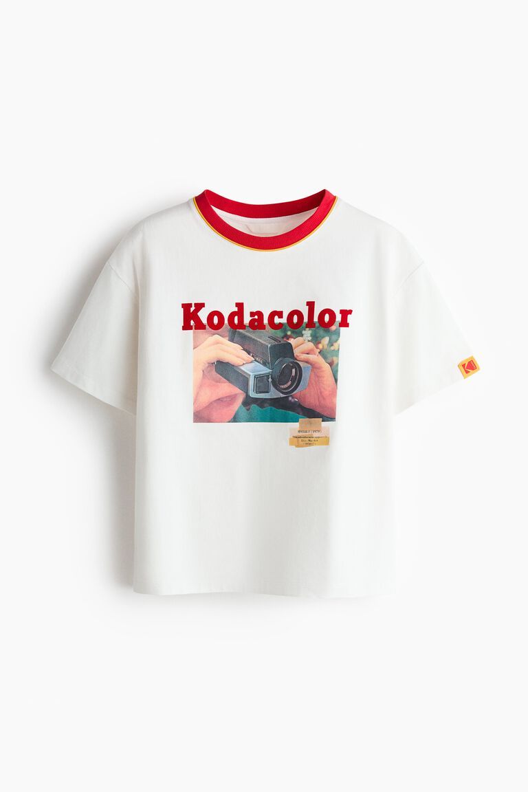 Print-motif T-shirt