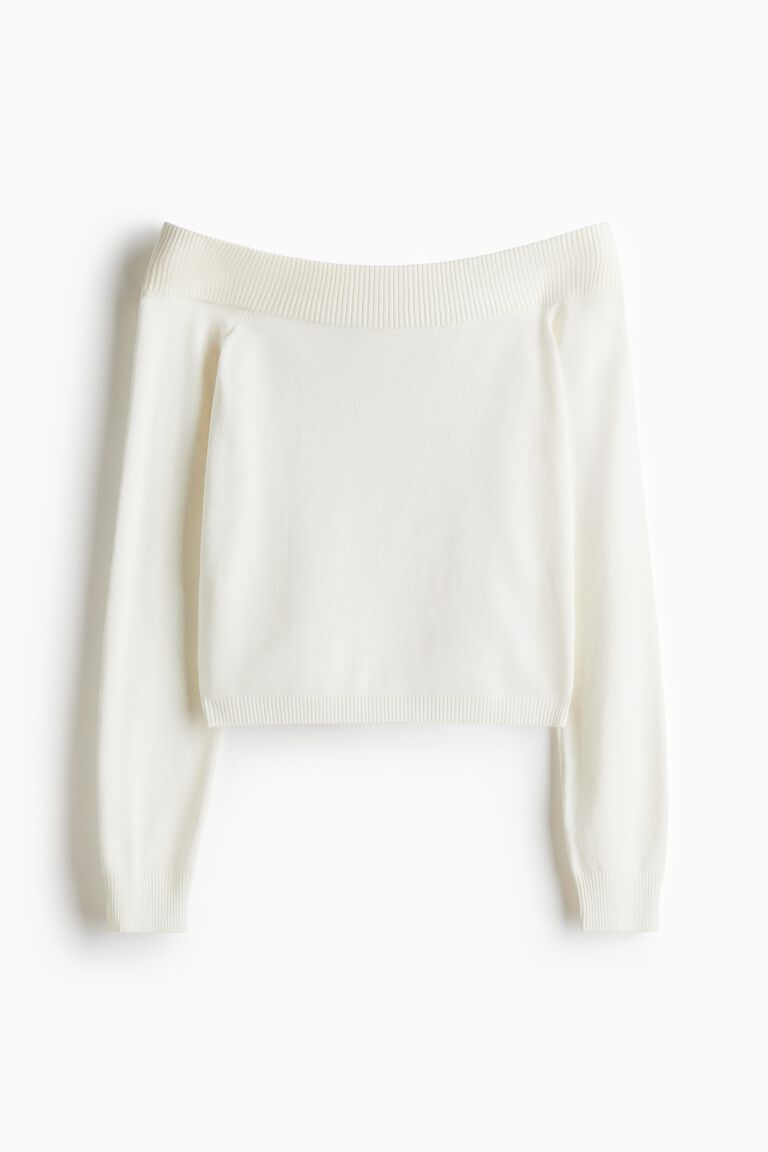 Off-the-shoulder top