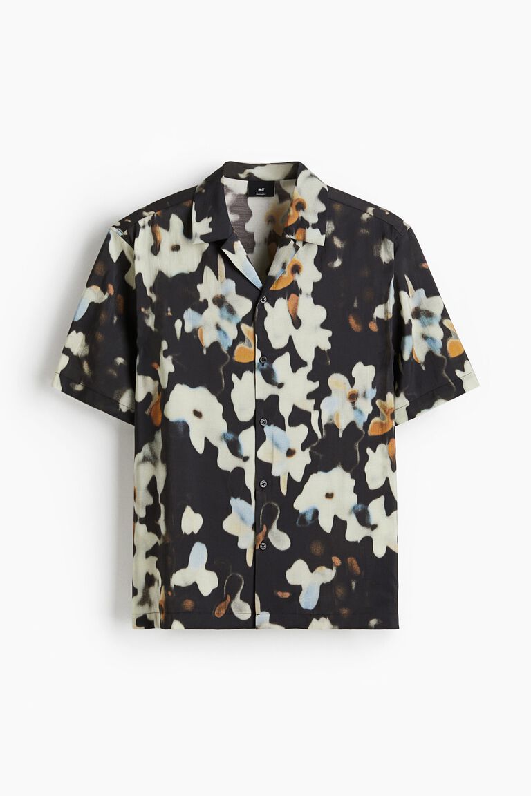 Regular Fit Patterned resort shirt