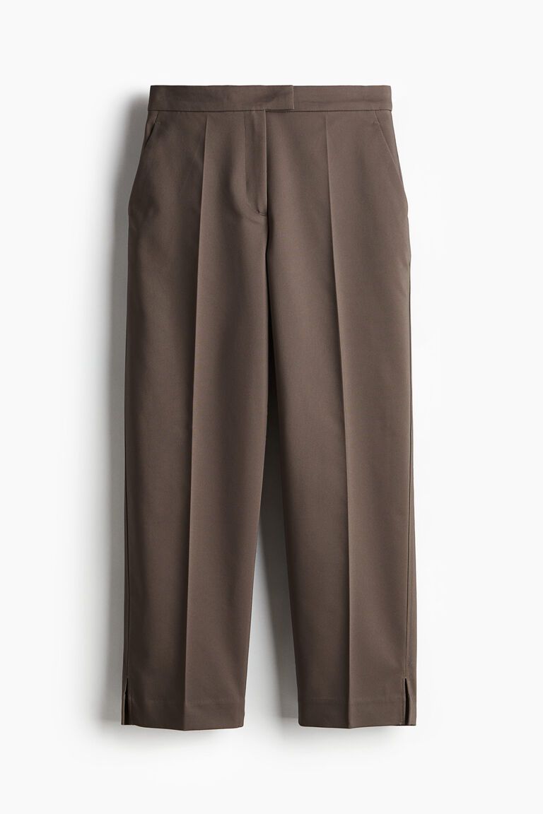 Tailored cigarette trousers
