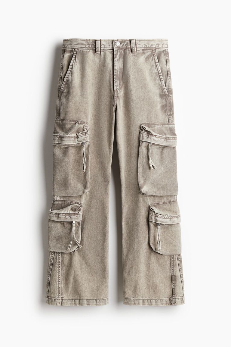 Regular Fit Twill cargo trousers