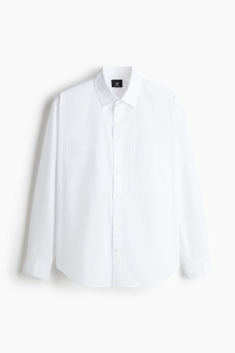 Loose Fit Poplin shirt