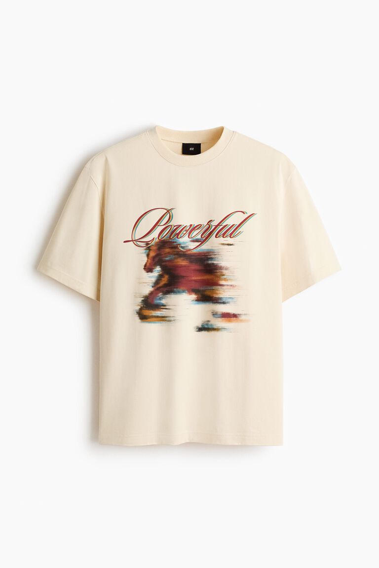 Loose Fit Printed T-shirt