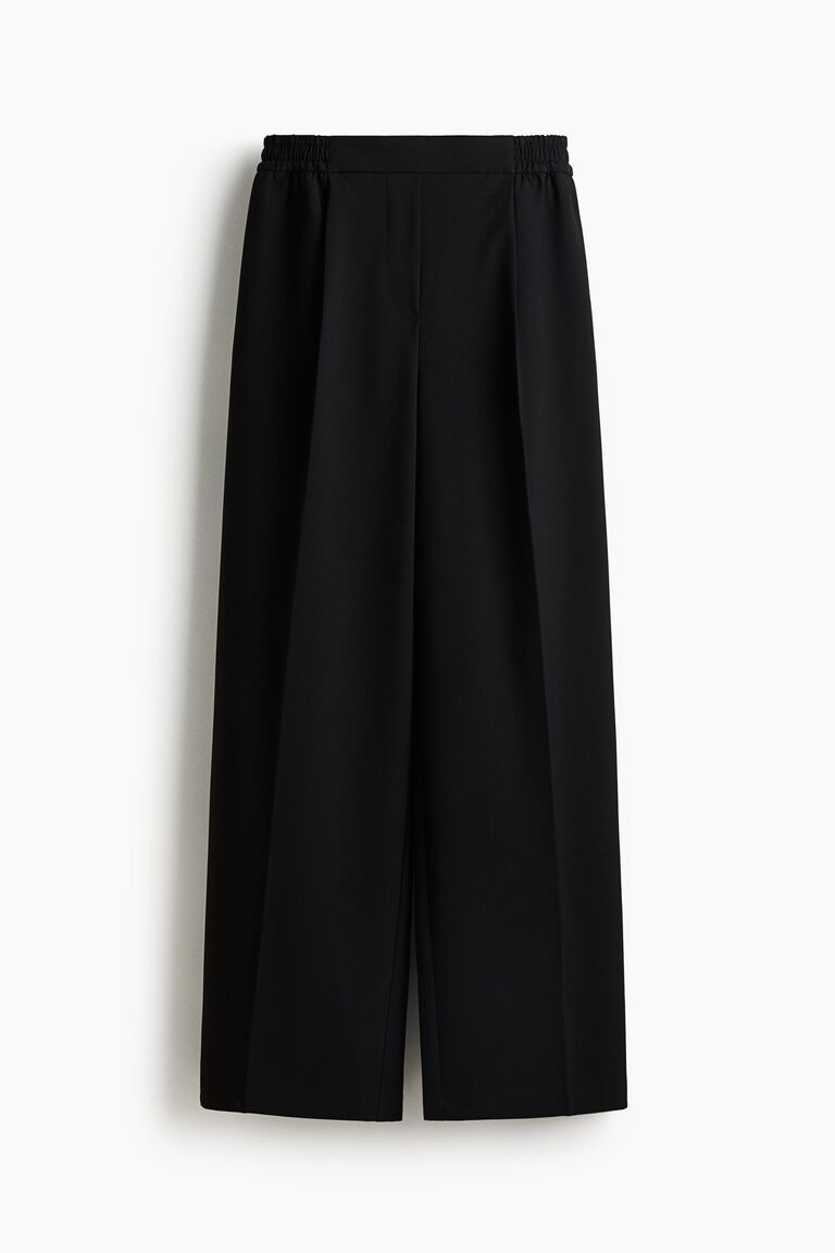 Tailored pull-on trousers