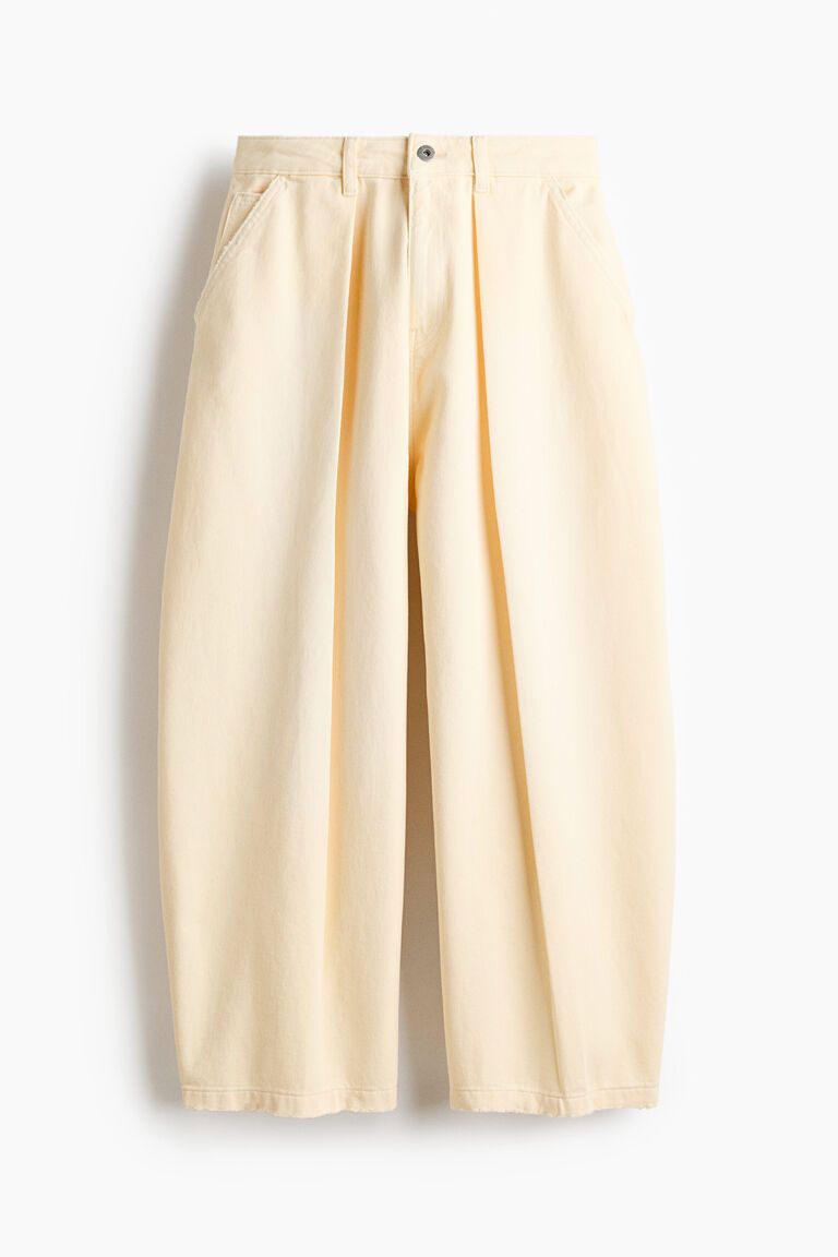 Barrel Leg Regular Waist Jeans