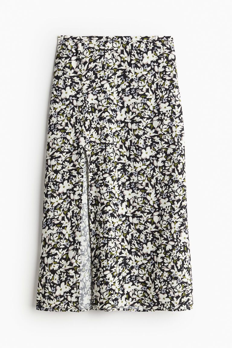 Crêpe skirt