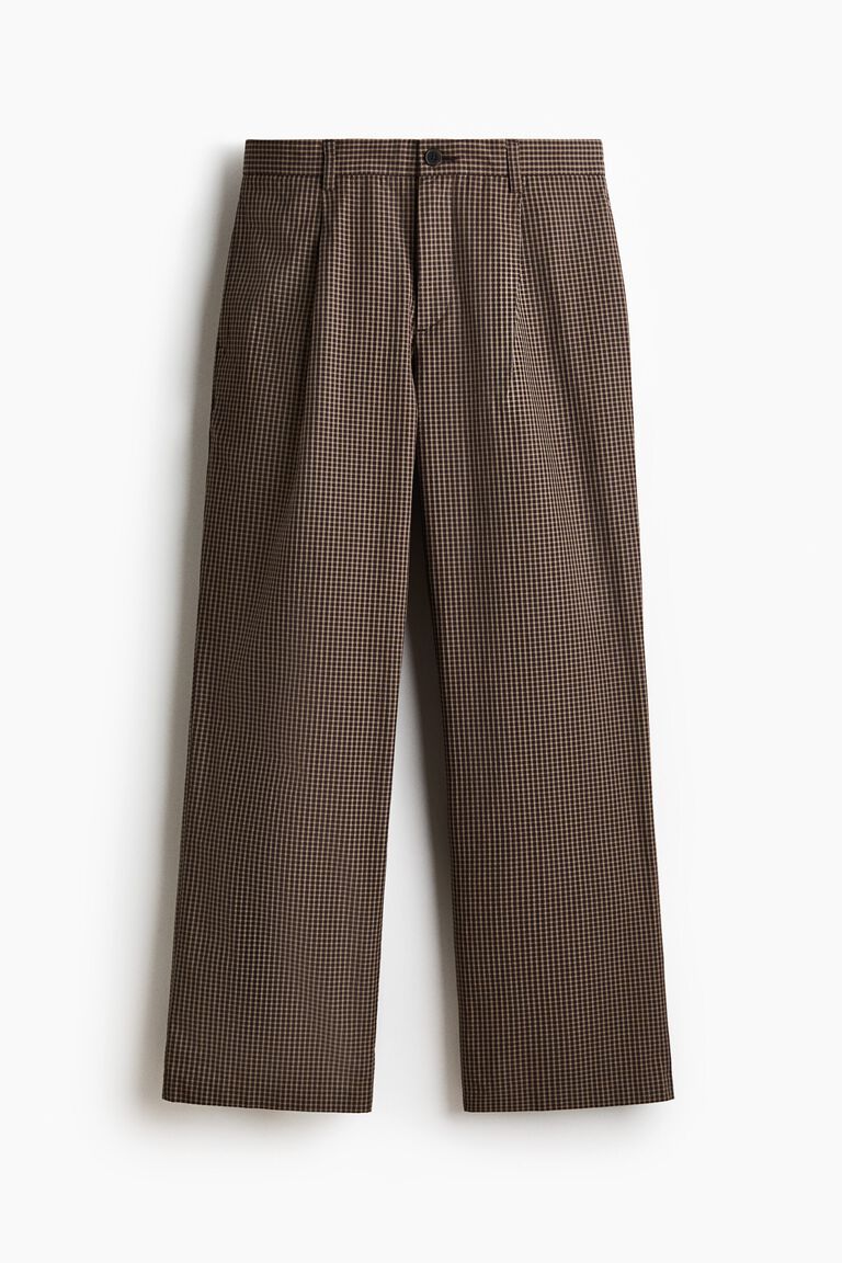 Relaxed Fit Wide trousers