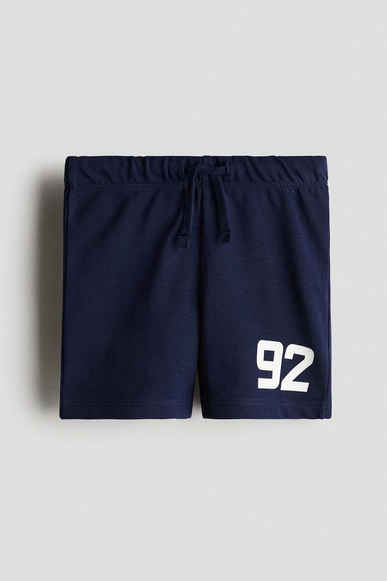 Printed sweatshorts