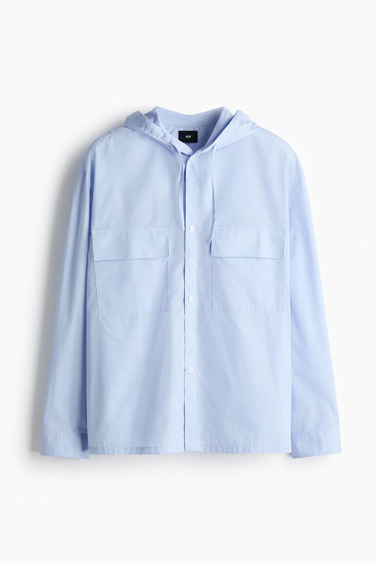 Hooded overshirt