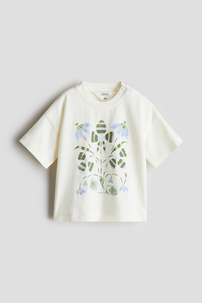 Print-motif T-shirt