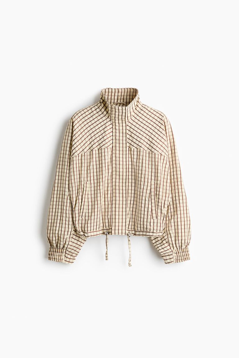 Dolman-sleeved jacket