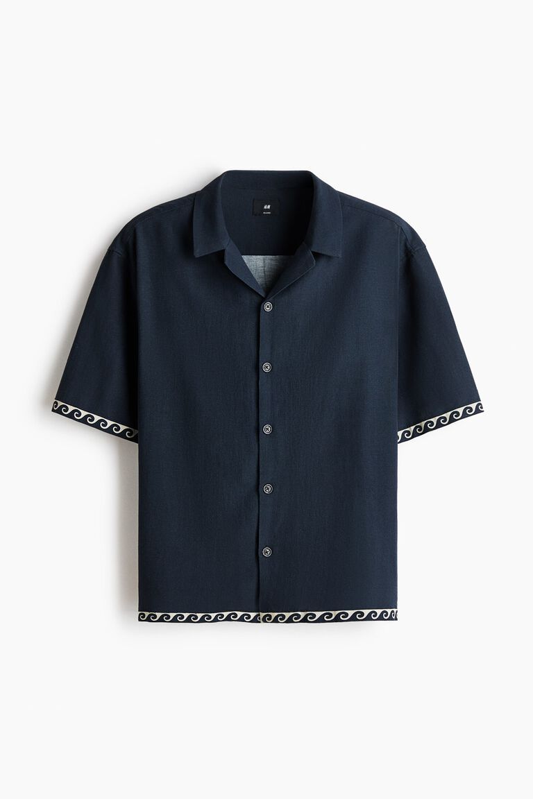 Relaxed Fit Cotton resort shirt