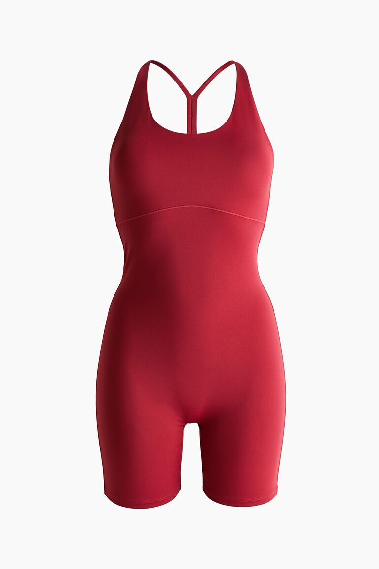 Sports playsuit with SculptMove™