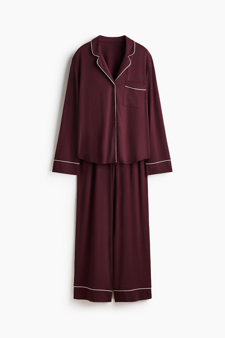 Viscose-blend pyjamas