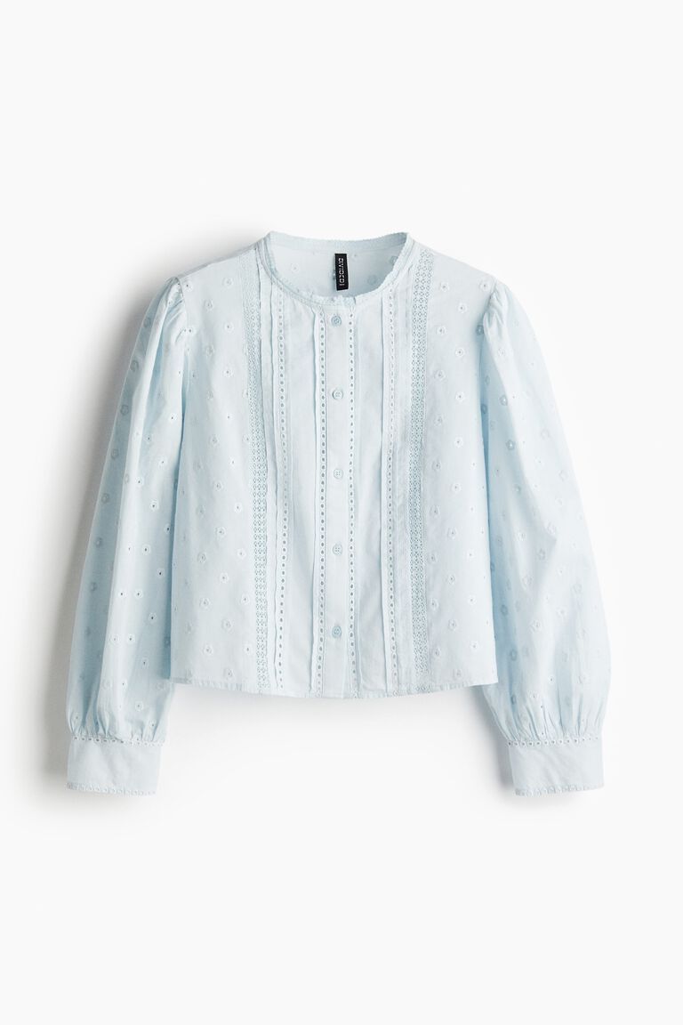 Broderie anglaise blouse