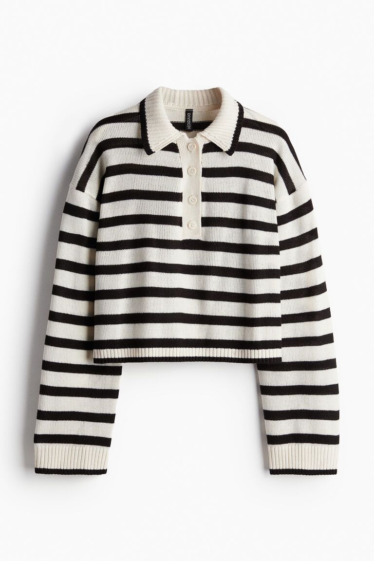 Short polo jumper