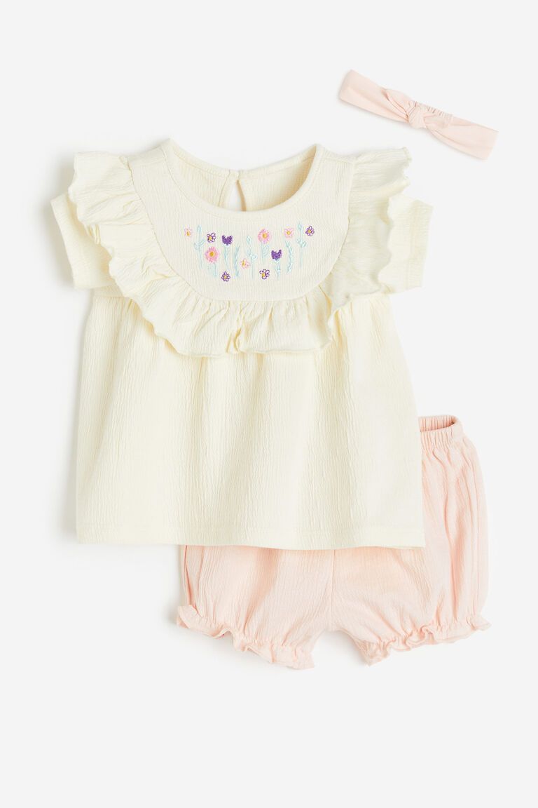 3-piece cotton set