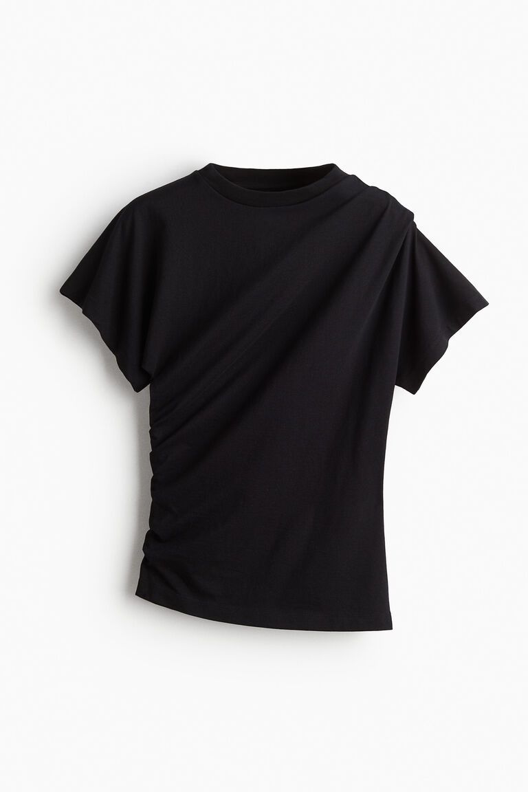 Draped T-shirt