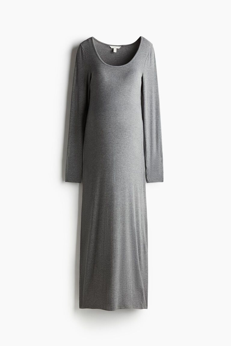 MAMA Ribbed bodycon dress