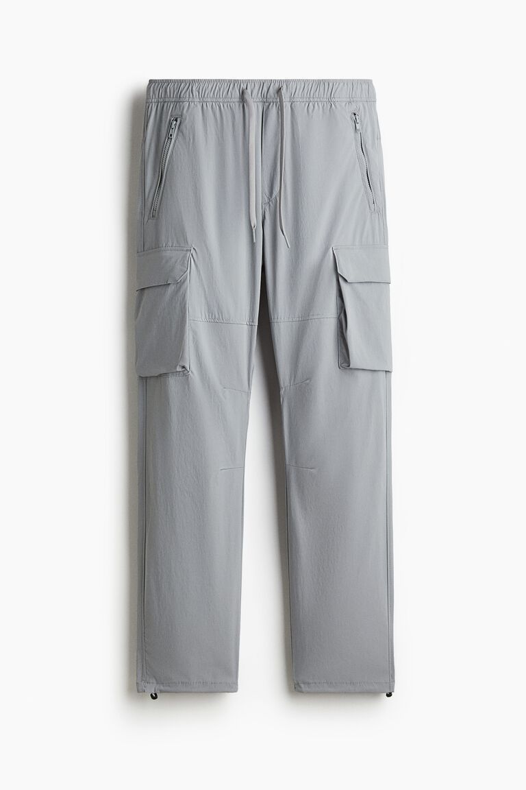 Regular Fit Nylon cargo trousers