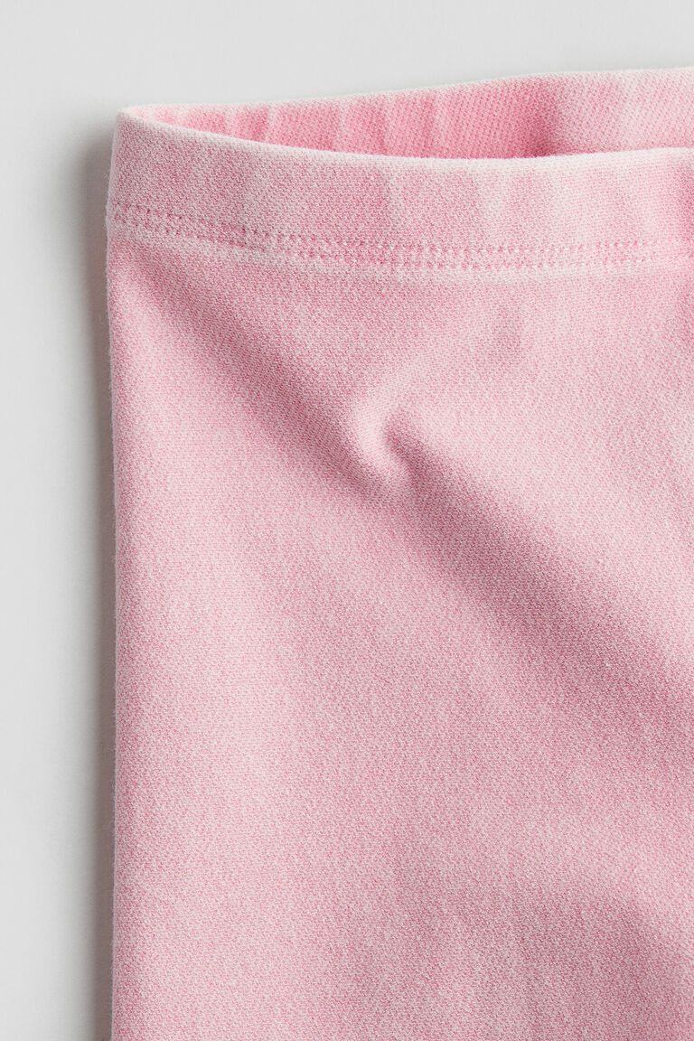 Washed-look cycling shorts