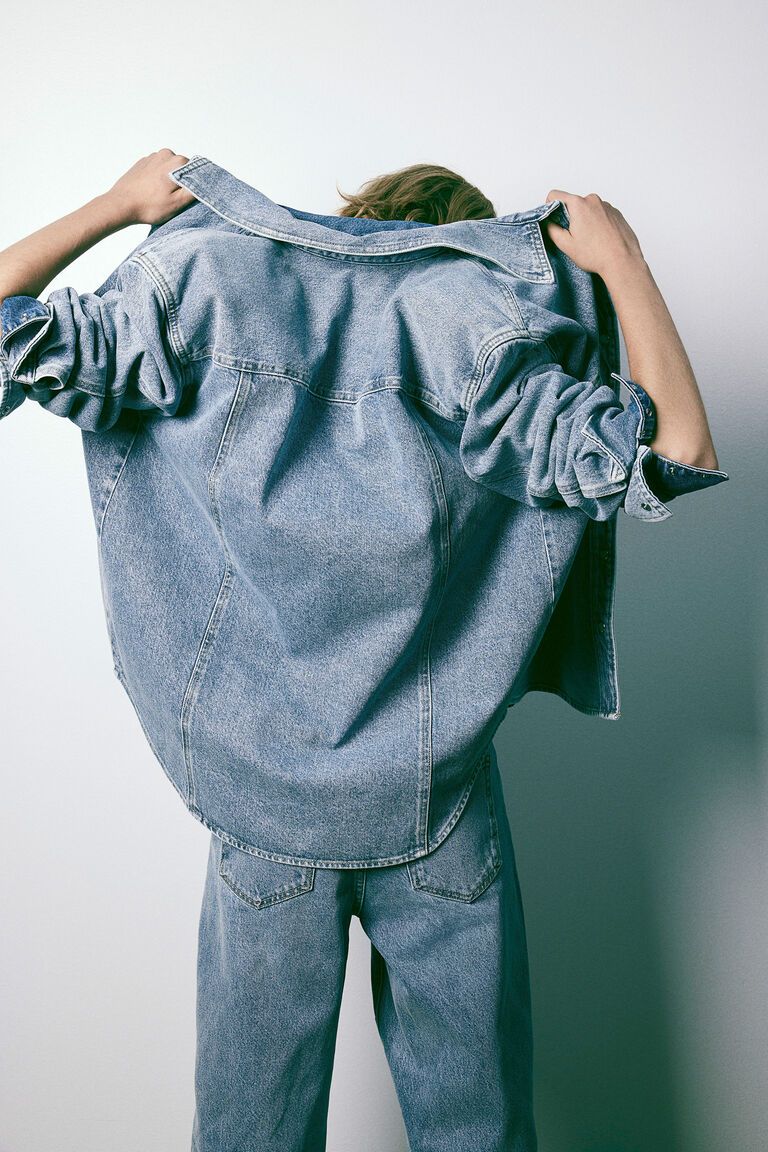 Denim shirt