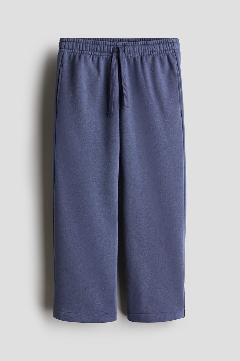 Straight sweatshirt joggers