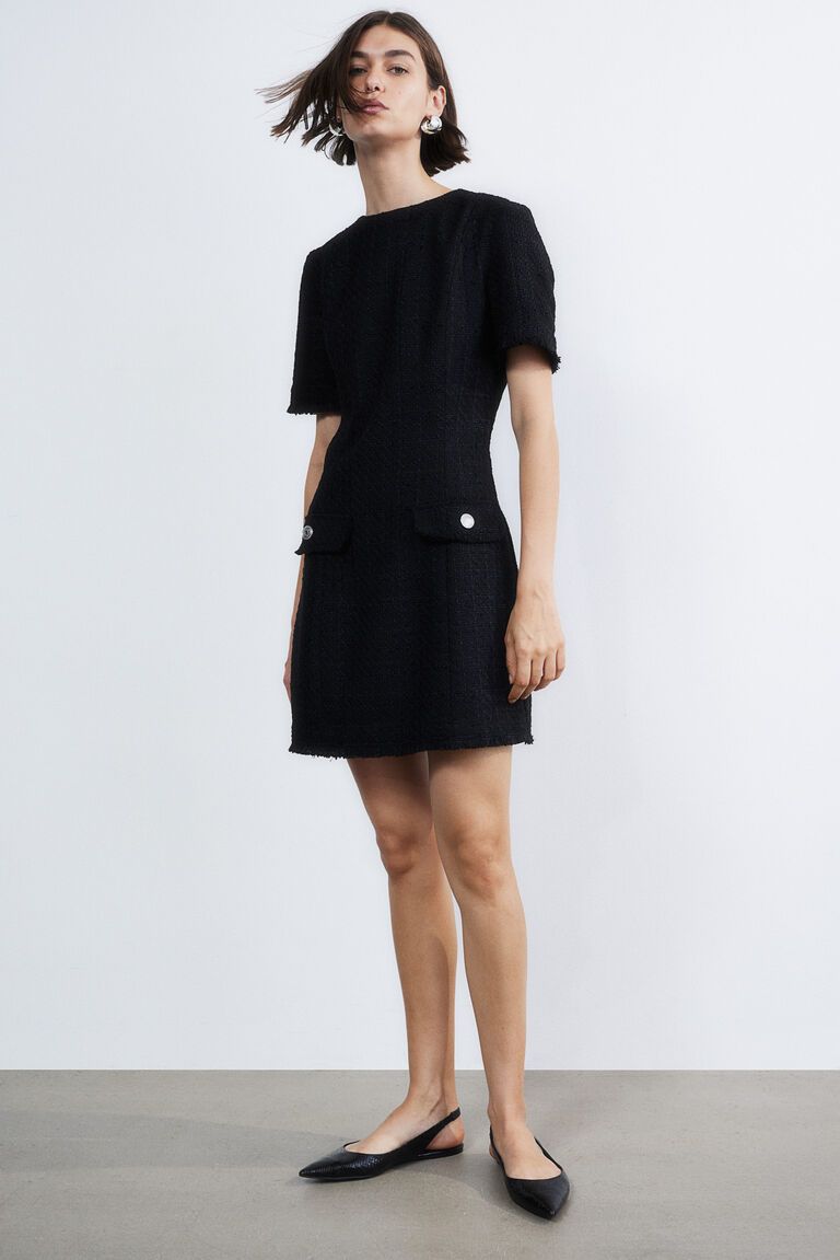 Bouclé dress