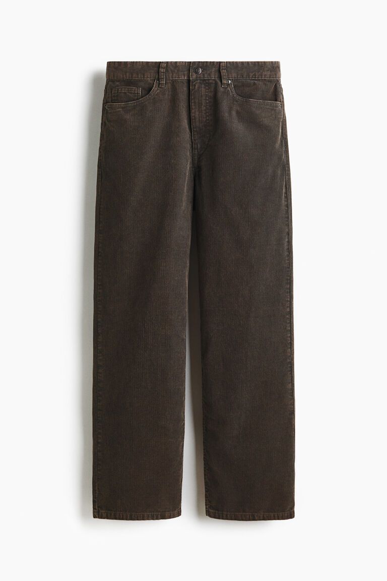 Relaxed Fit Corduroy trousers