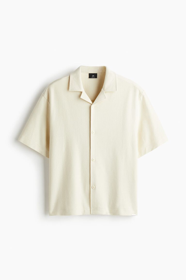 Loose Fit Brushed resort shirt