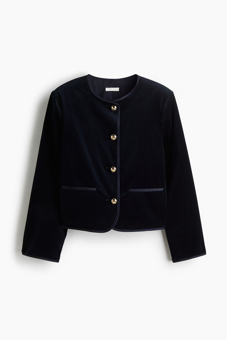 Velvet jacket