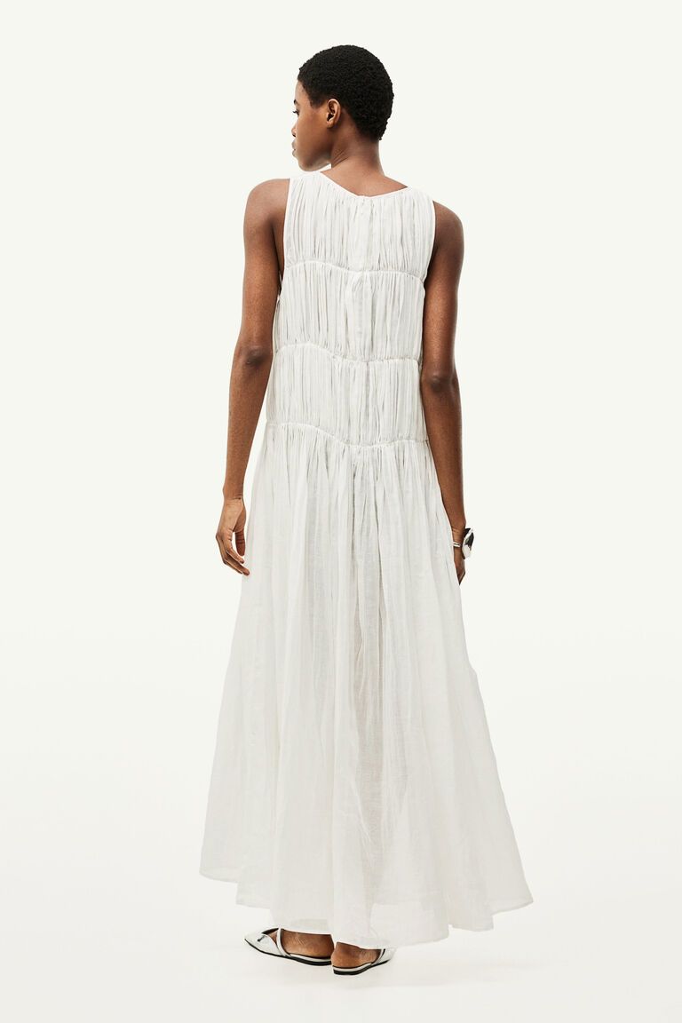 Ramie maxi dress